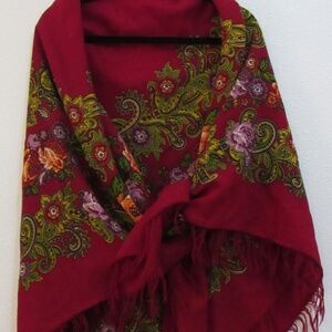 Large Russian design shawl